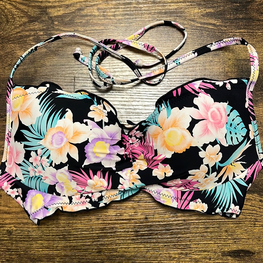 NWOT Hobie Floral Bathing Suit Top